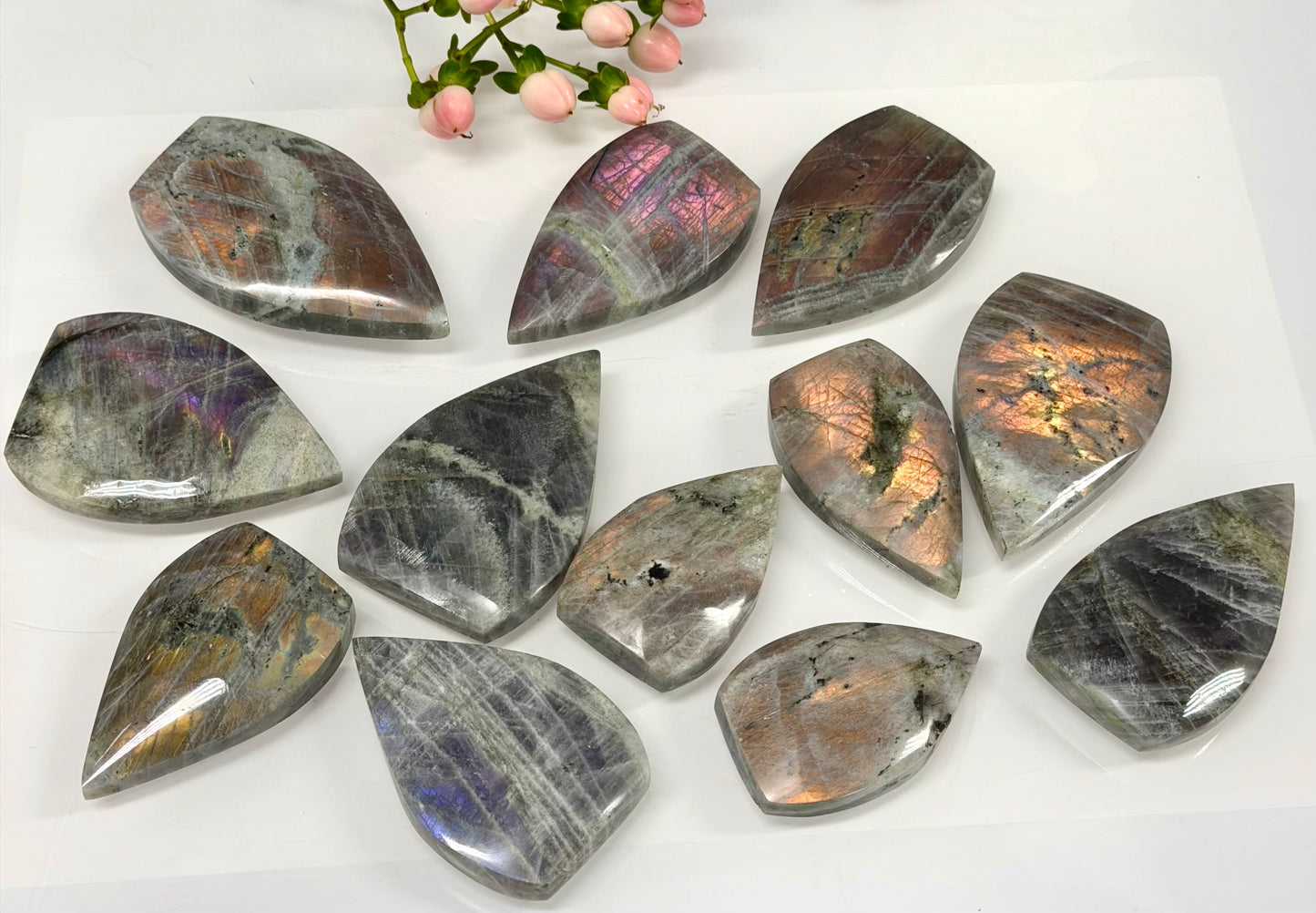 2 lbs Natural Sunset Labradorite Freeform Crystal Wholesale