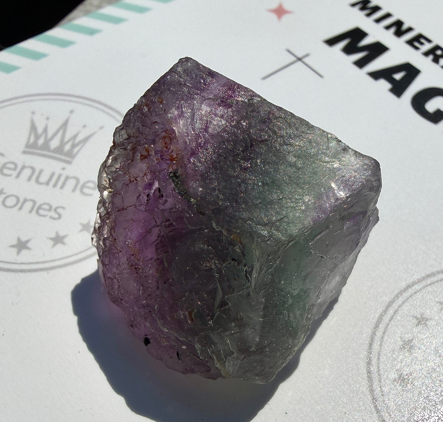 Wholesale Lot 12 pcs Mixed Natural Rough Crystal Magnet