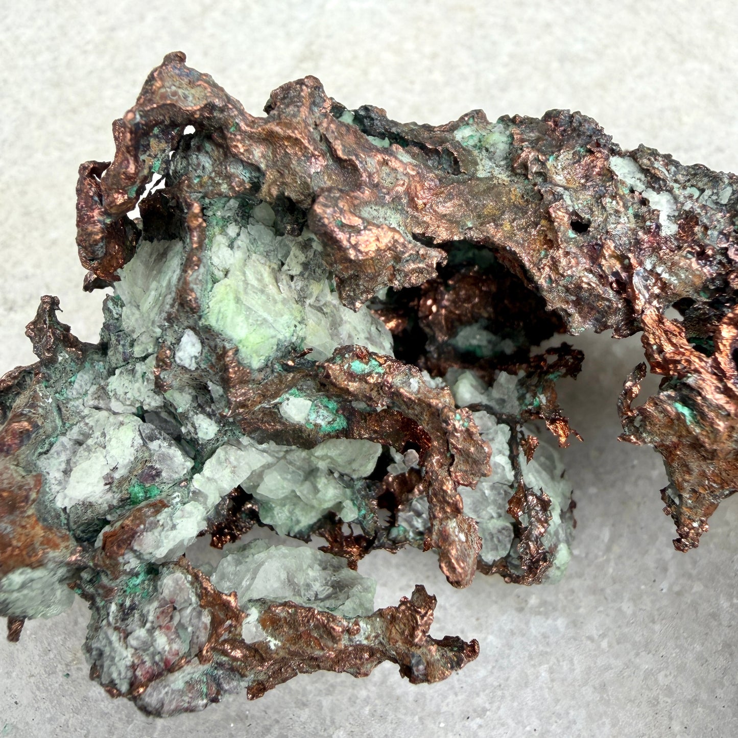 2 lbs Natural Copper Matrix Specimen Rough Crystal