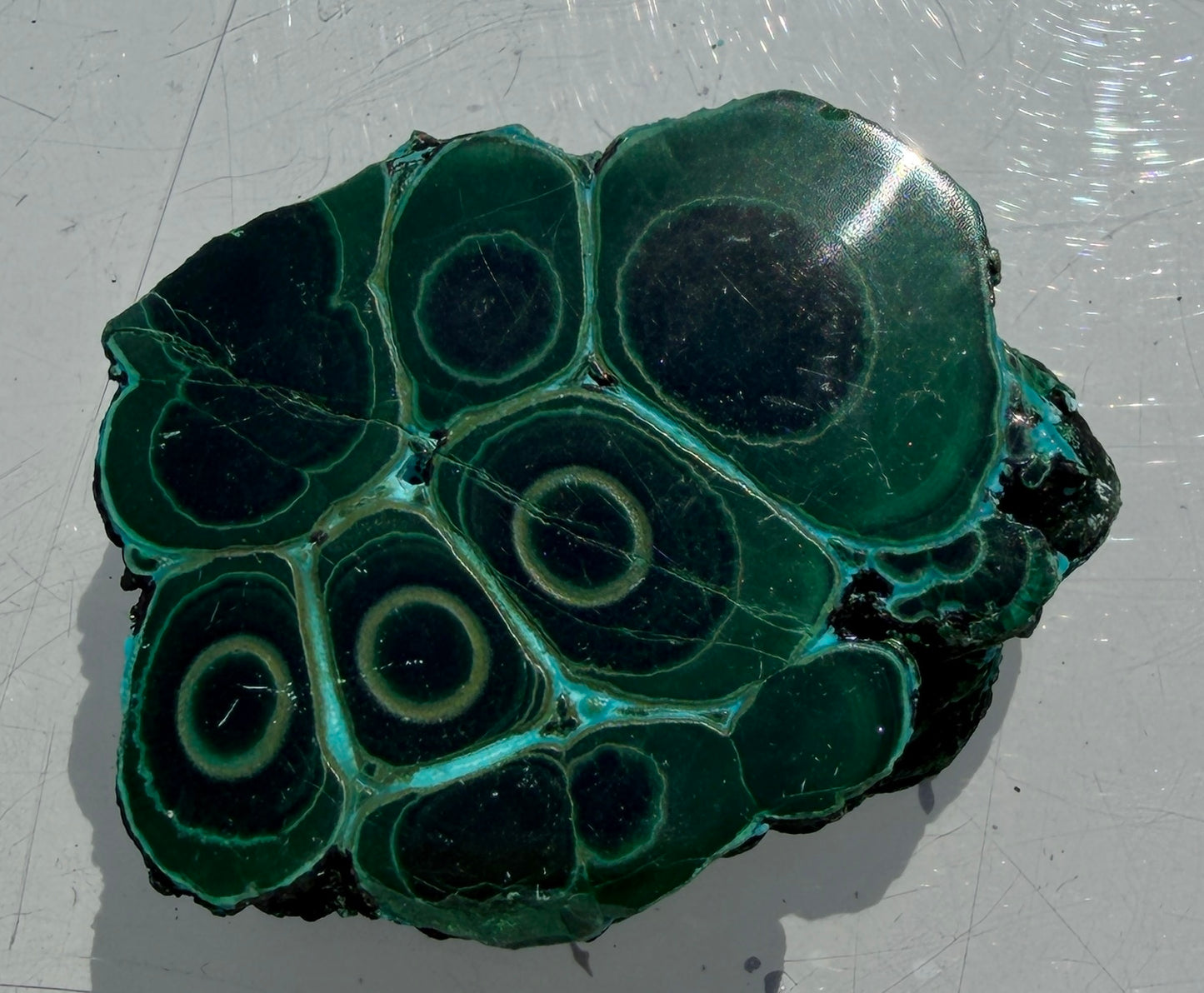 Wholesale 2 lbs Natural Chrysocolla Malachite Slabs Crystal
