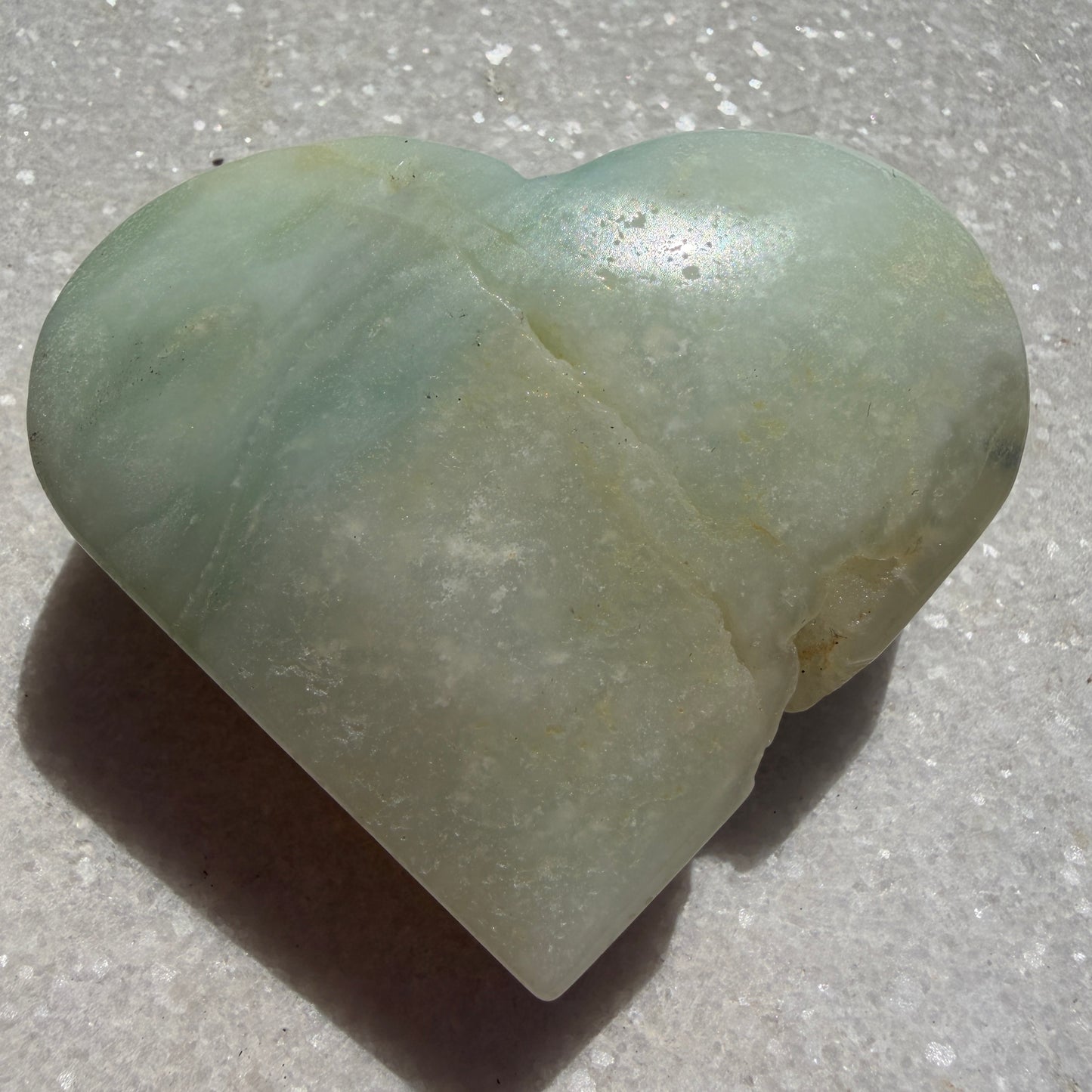 Wholesale Lot – 2 lbs Natural Amazonite Heart Carvings Crystal Healing Energy