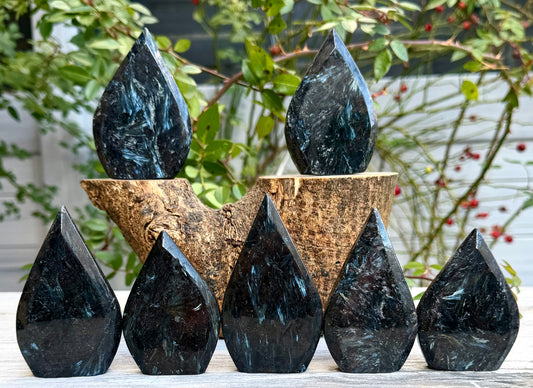 2 lbs Natural Astrophyllite aka Arfvedsonite Freeform Crystal bulk