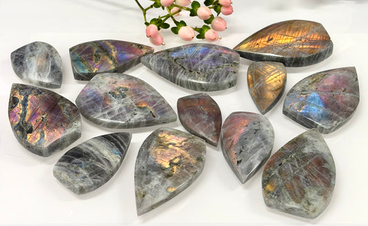 2 lbs Natural Sunset Labradorite Freeform Crystal Wholesale