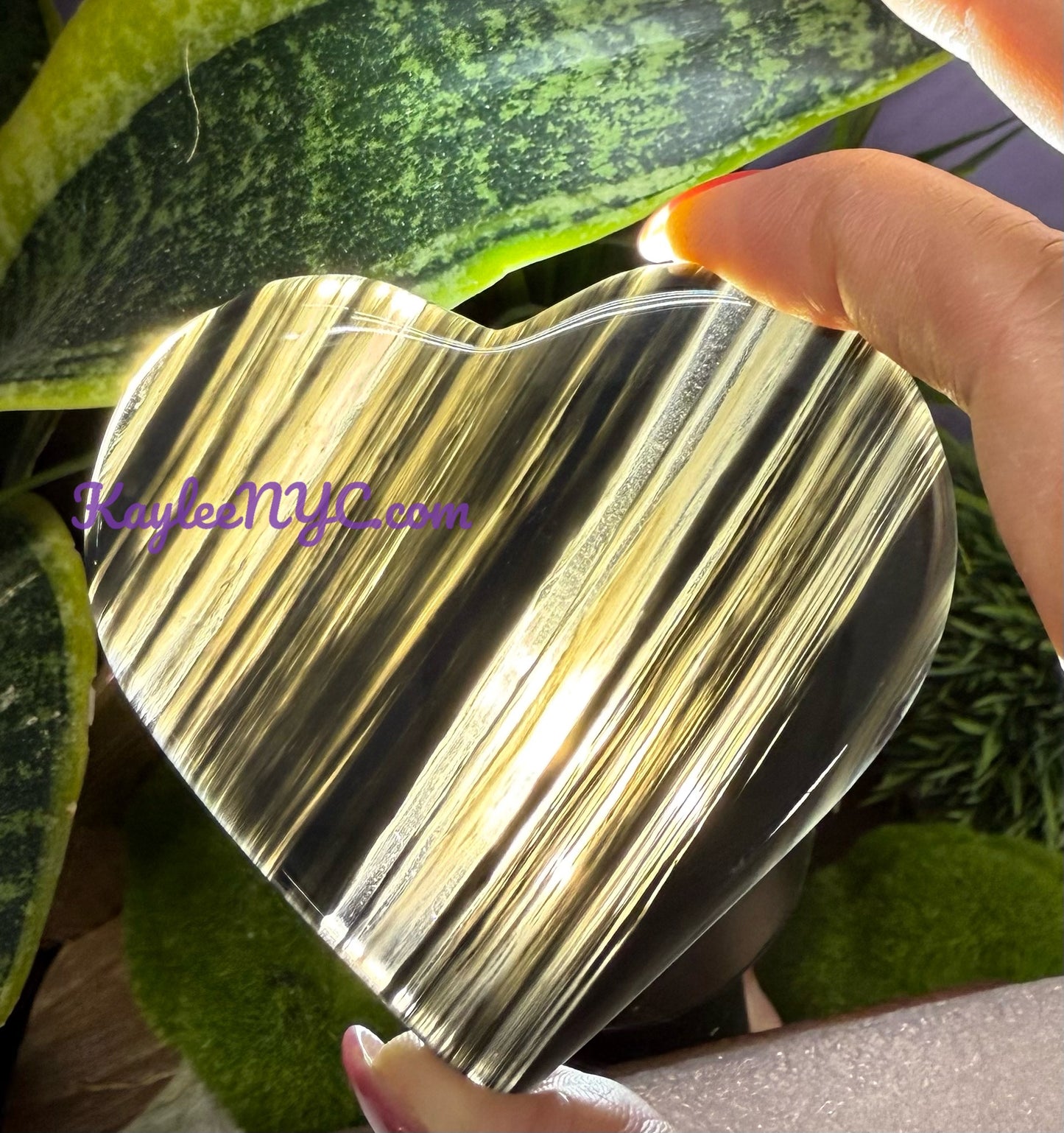 Wholesale Lot 2 lb Natural Ice Obsidian Crystal Heart Healing Energy