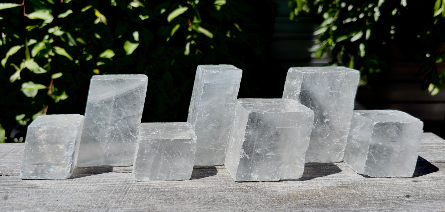 Wholesale Lot 5 Lbs Natural Calcite Cubes Nice Quality 6-9 pcs