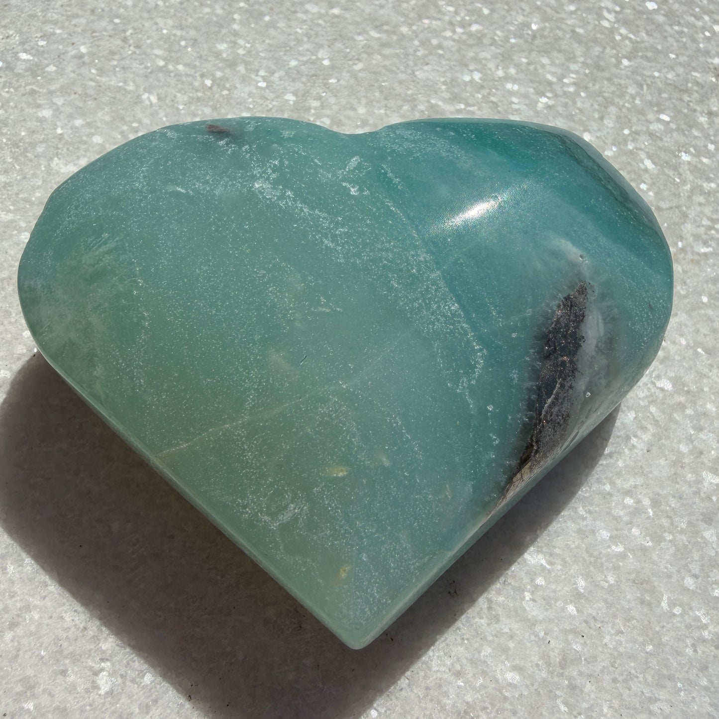 Wholesale Lot – 2 lbs Natural Amazonite Heart Carvings Crystal Healing Energy