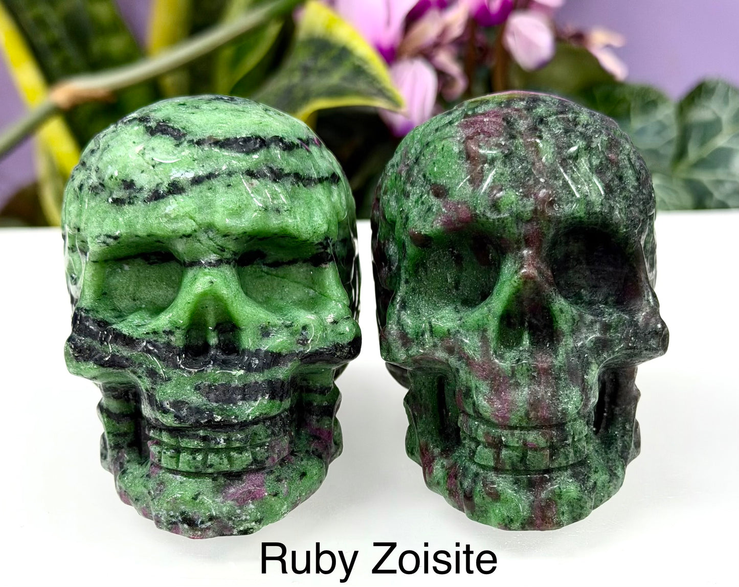 Wholesale lot 6Pcs Mixed Natural Tribal Pattern Crystal Skulls
