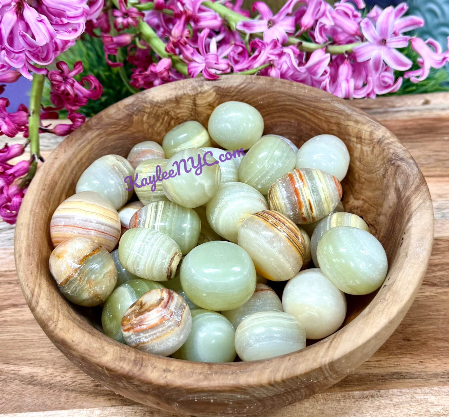 2 lbs Natural Green Onyx Tumble