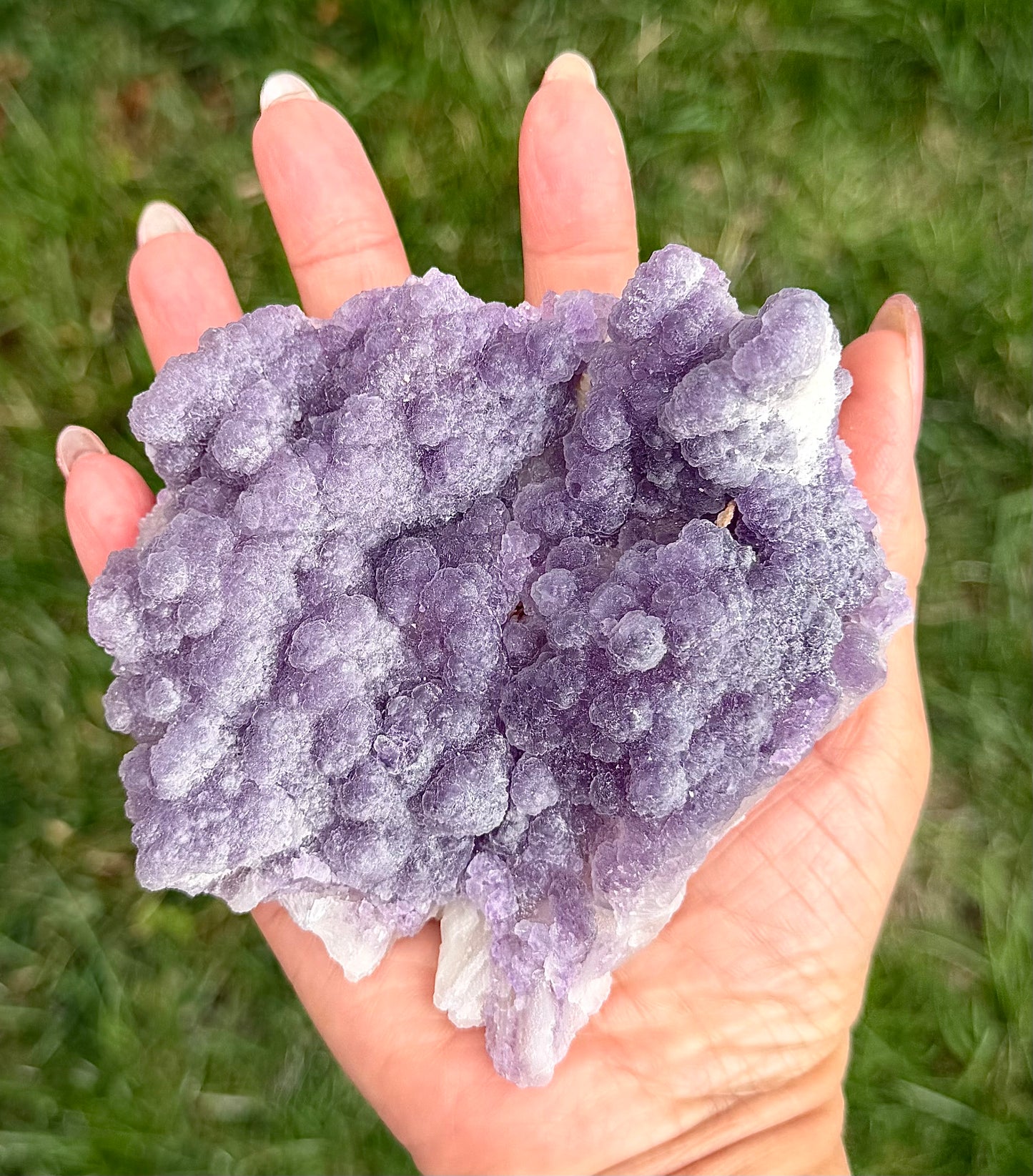 6-8 pcs Natural Purple Fluorite Quartz specimen Crystal