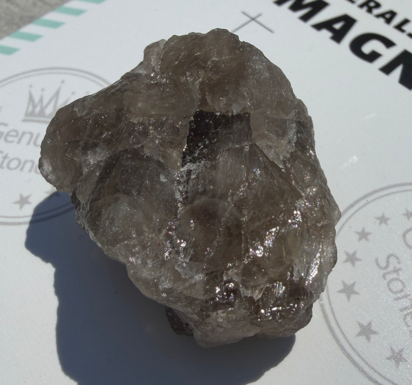 Wholesale Lot 12 pcs Mixed Natural Rough Crystal Magnet