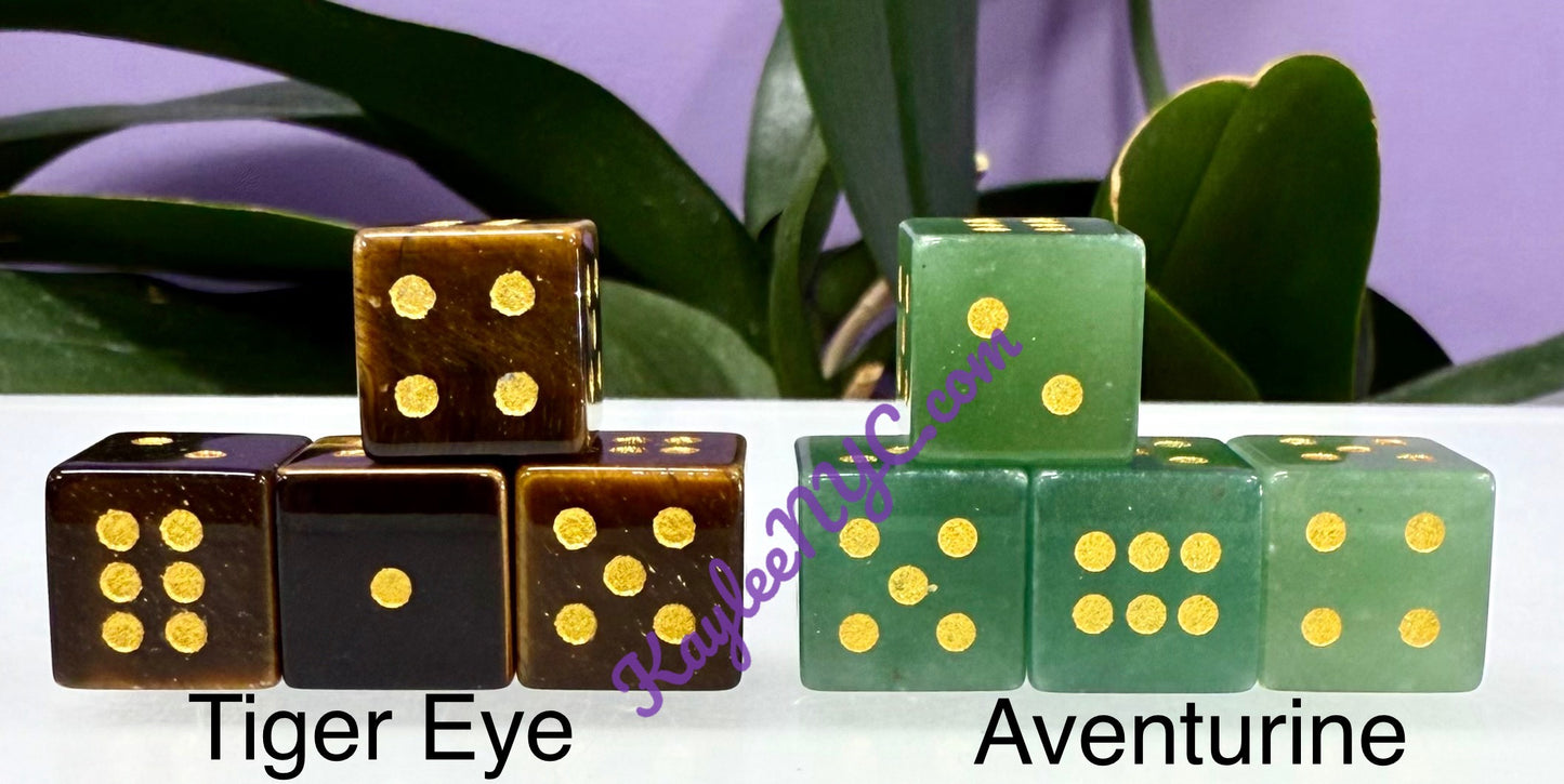 Wholesale Lot 16 PCs Natural Crystals Dice Healing Energy