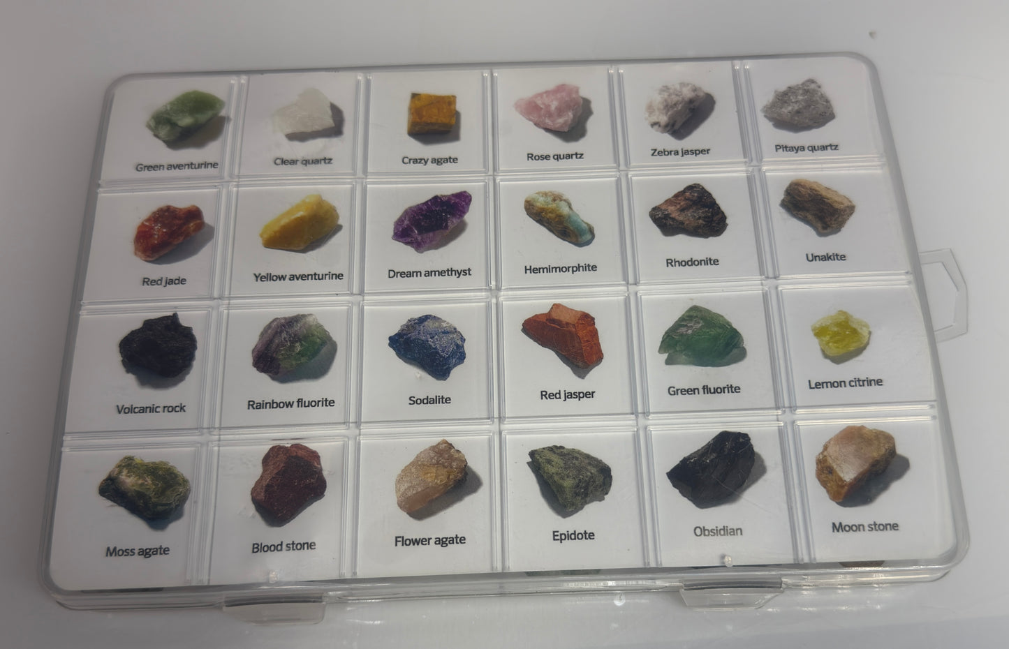 Wholesale Lot 6 boxes Natural rough Crystal set Healing Energy