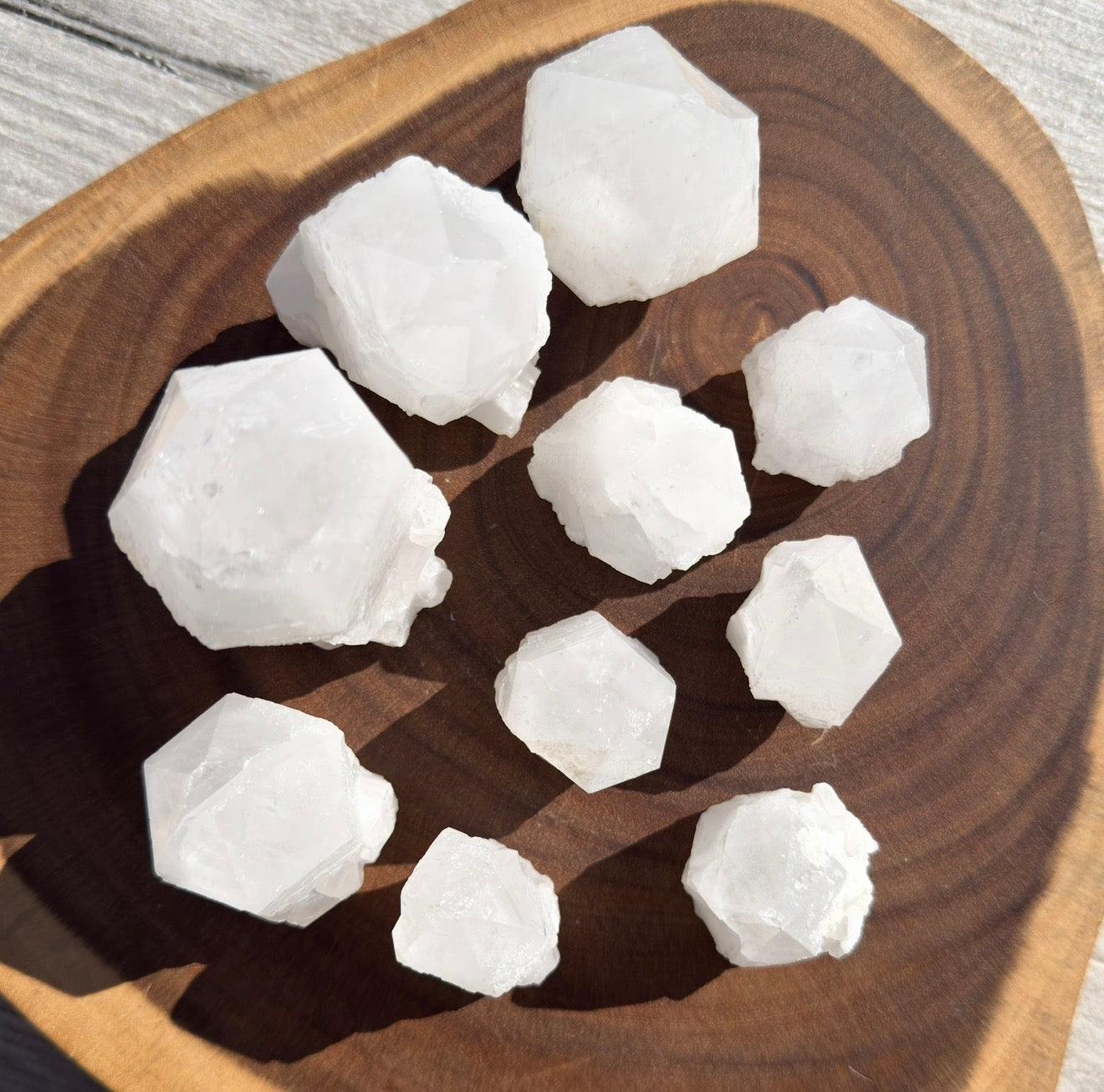 Wholesale Lot 2 lbs Natural Rough Candle Quartz Crystal Healing Energy 8-14 Pcs