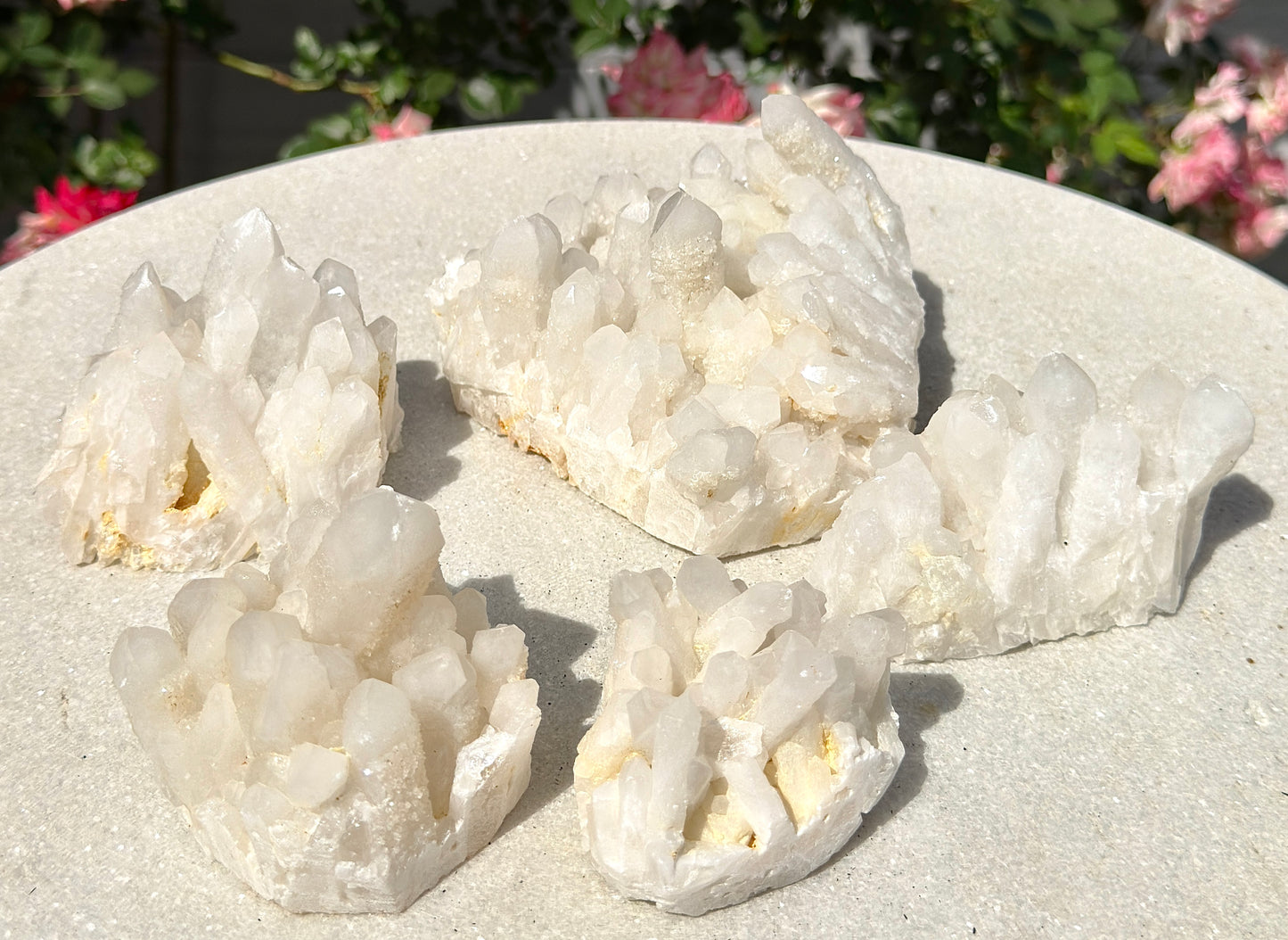 Wholesale Lot 4-6 pcs Natural Druzy Quartz Cluster Rough Crystal Healing Energy