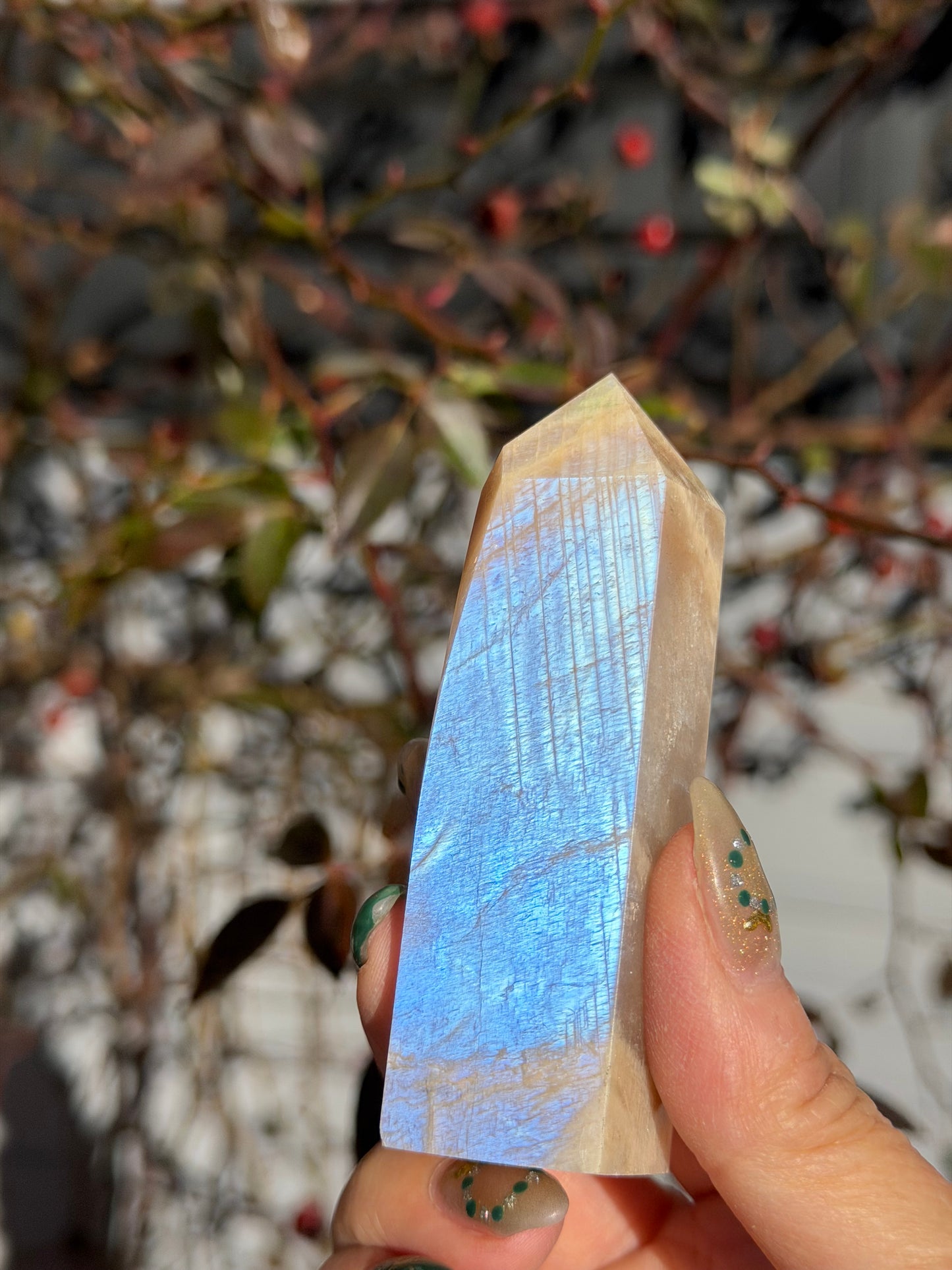 Wholesale Lot 2 lbs Natural Moonstone Obelisk Tower Point Crystal Healing Energy