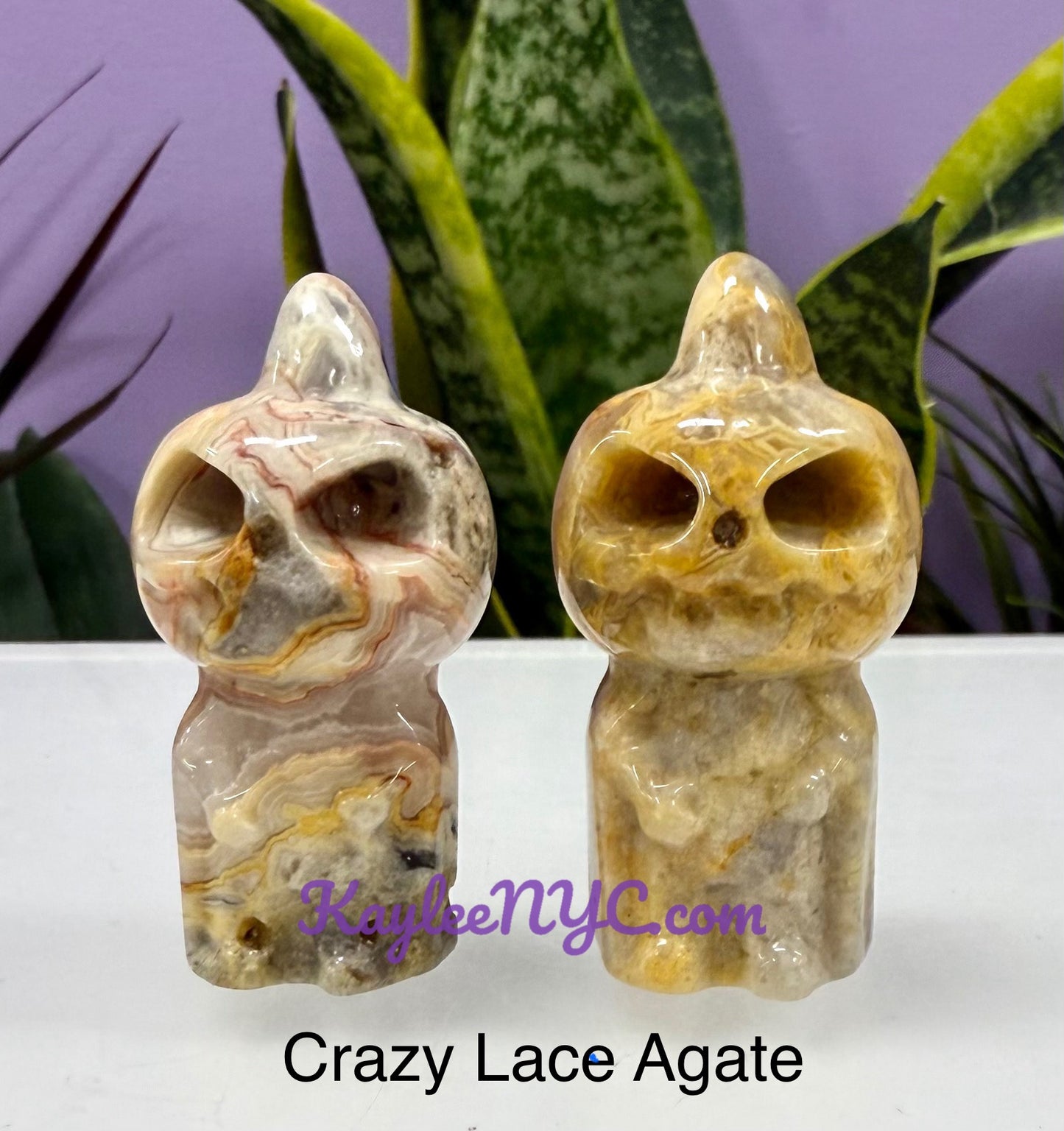 11 PCs 5 cm Mix Crystal Jack O’Lantern Crystals Healing Energy