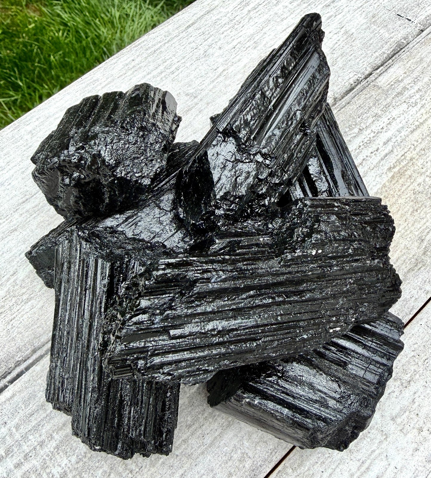 Wholesale Lot 3 lbs Natural Black Tourmaline Rough Crystal