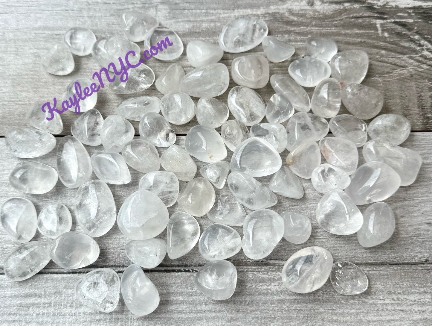 Wholesale Lot 2 Lbs Natural Clear Quartz Tumble Healing Energy Nice Quality