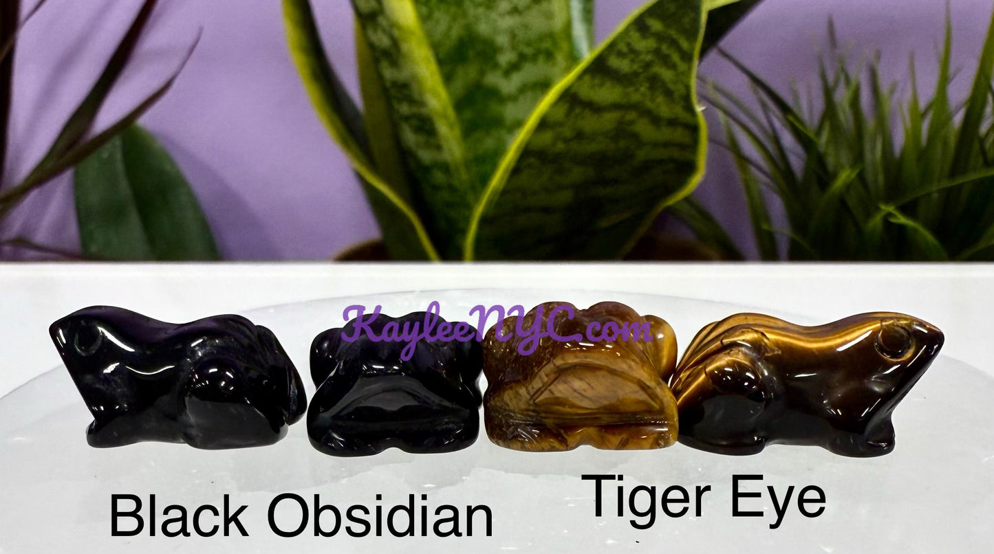 18 PCs 1” Mix Crystal Frogs