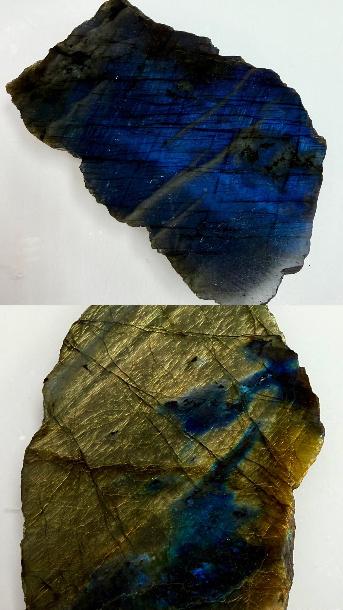 Wholesale Lot 4-5 pcs Natural Labradorite Slab Crystal Healing Energy