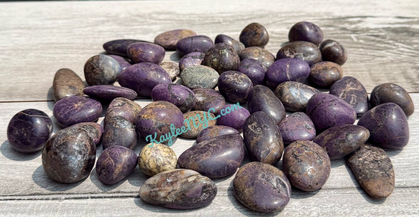 2 lbs Natural Purpurite Tumble