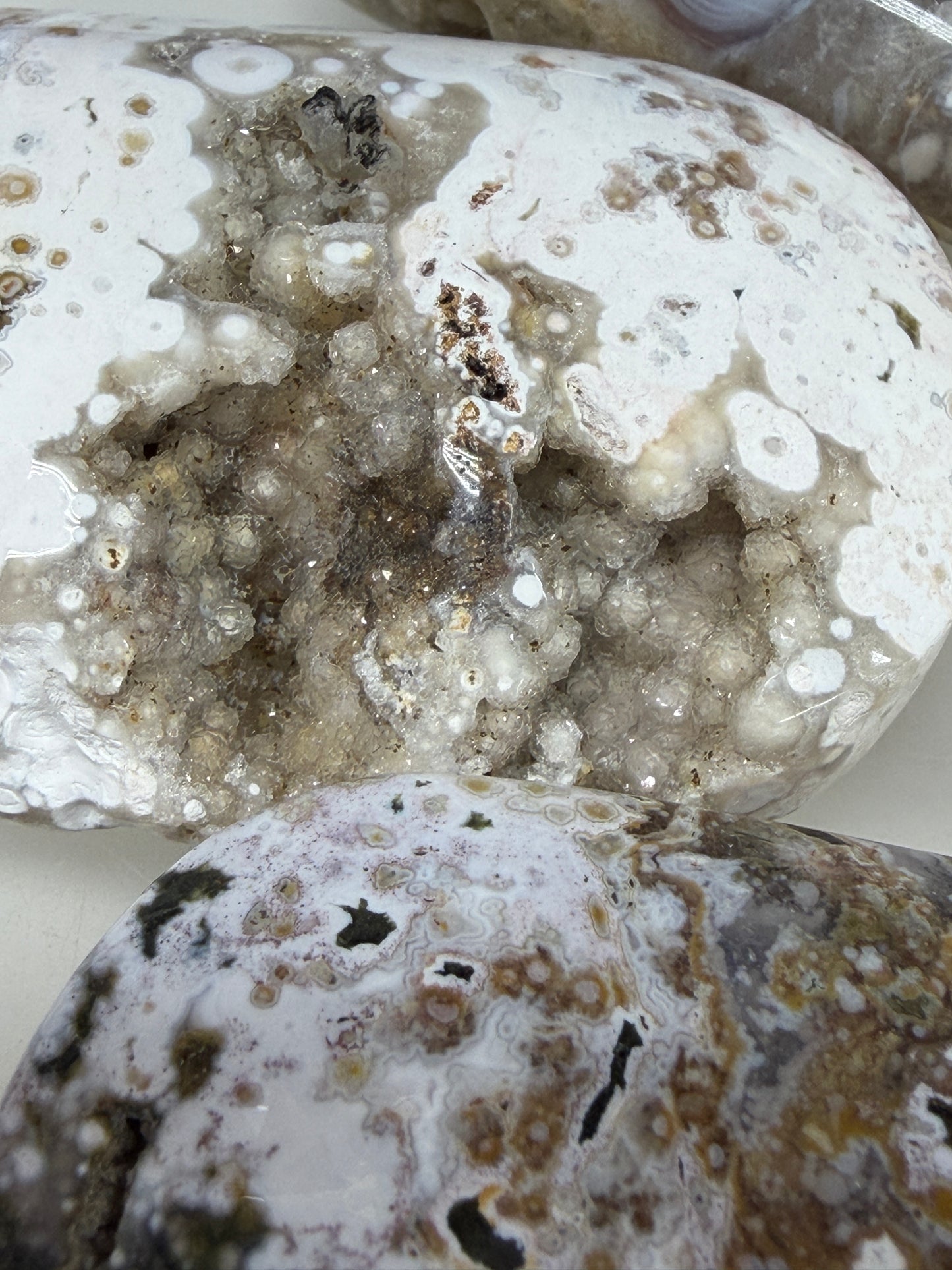 Wholesale 1 lb Lot Natural Ocean Jasper Palm Stone Crystal Energy
