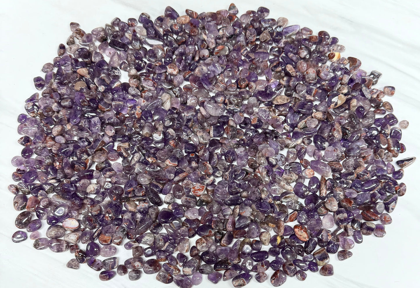 2 lbs Natural Mini Auralite 23 Tumble Crystal Healing Energy