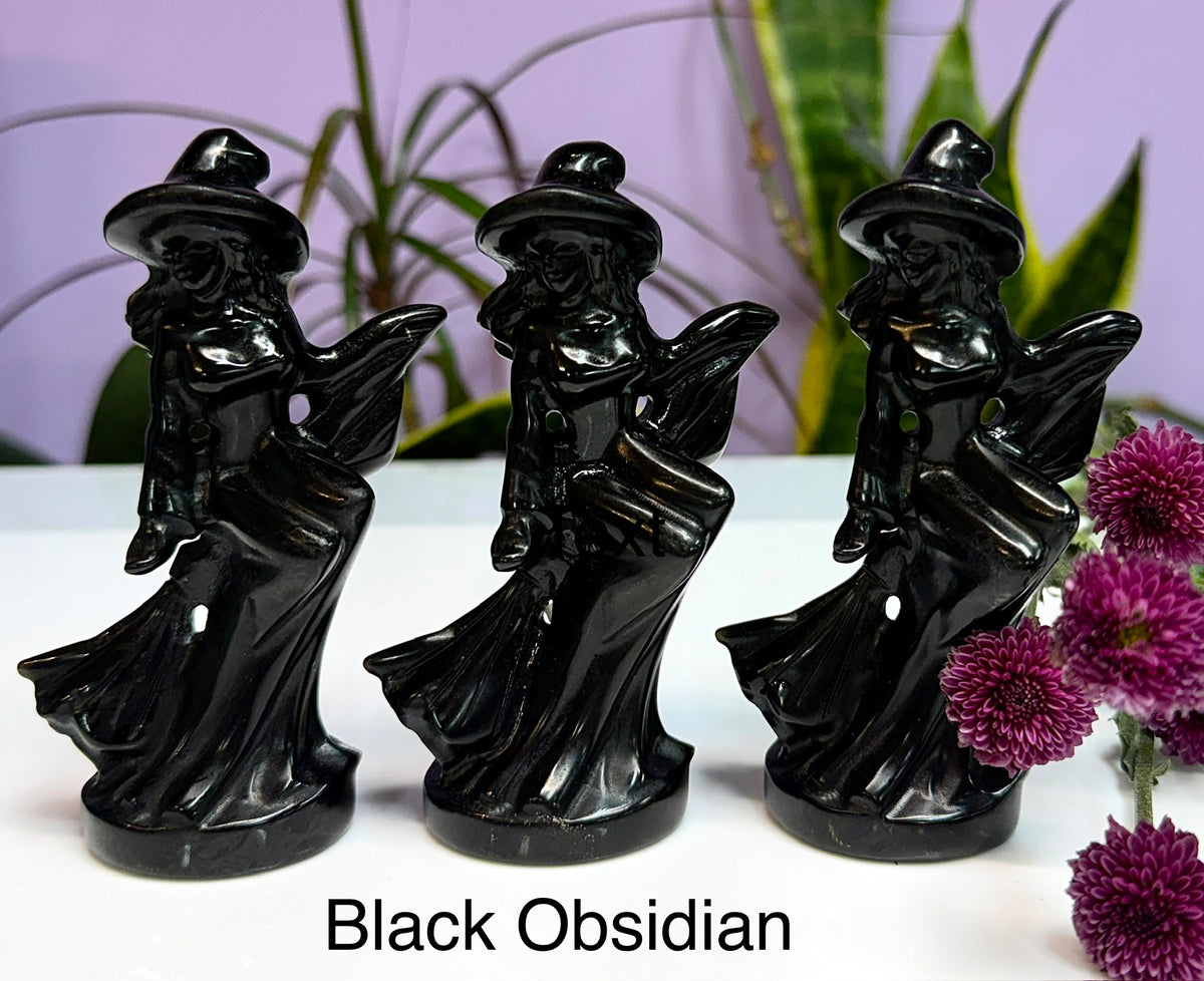 Wholesale lot 4 PCs Mixed Natural Crystals Witch Healing Energy