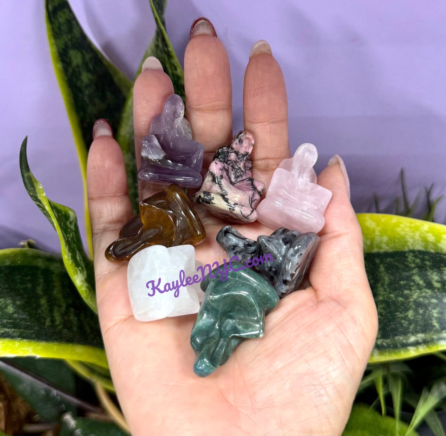 12 PCs 1.3” Natural Crystal Grim Reaper