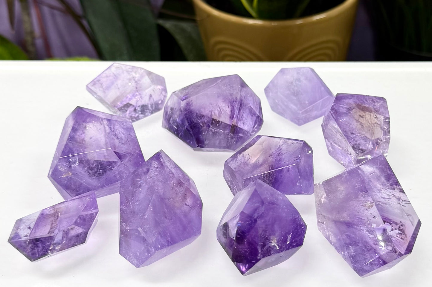 Wholesale Lot 1 lb Natural Amethyst Freeform Crystals Healing Energy