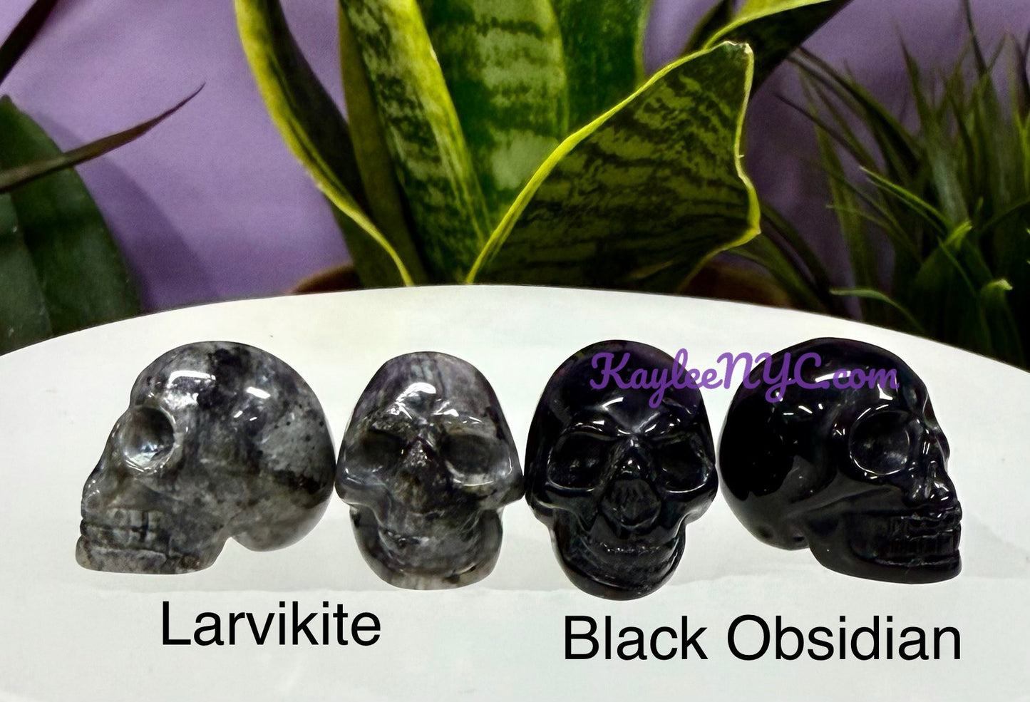 12 PCs 24mm Natural Crystal Mini Skull