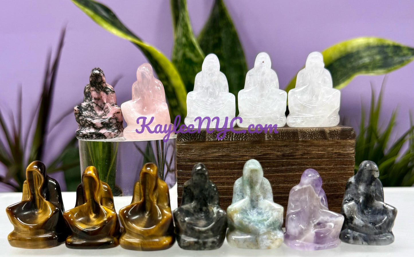 12 PCs 1.3” Natural Crystal Grim Reaper