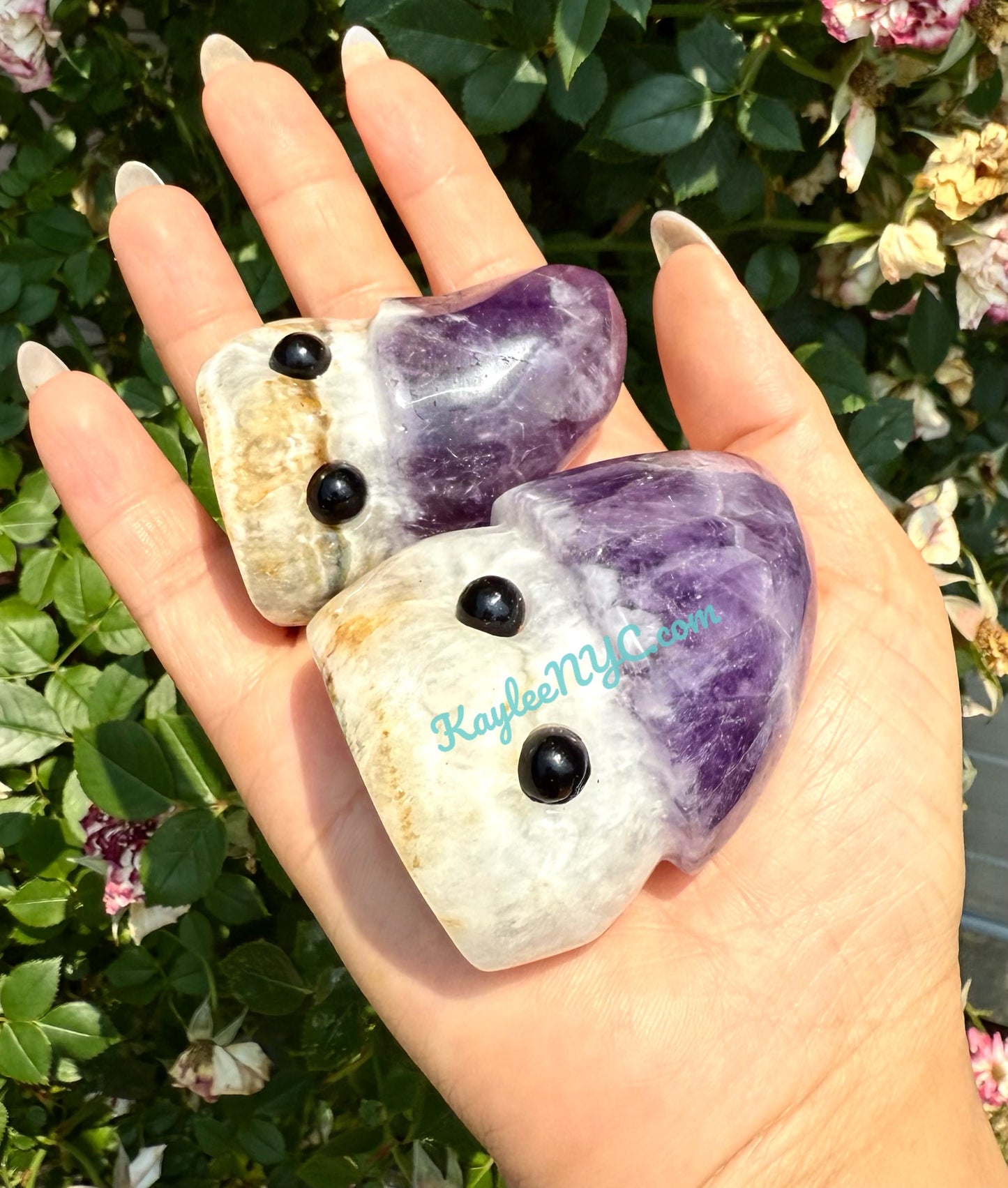 5-6 pcs Natural Amethyst Groot Carving Crystals Healing Energy