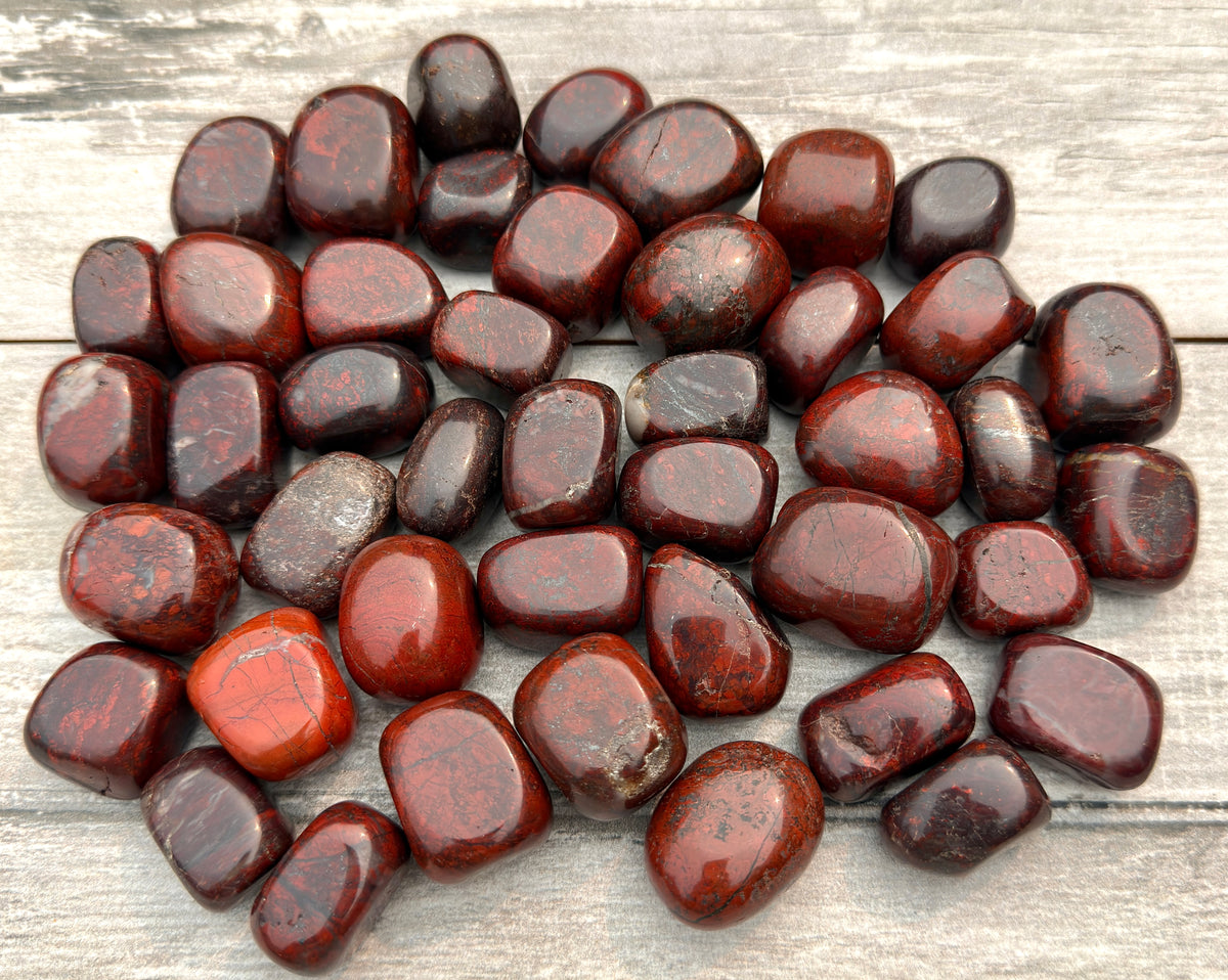 Wholesale Lot 2 lbs Natural Brecciated Jasper Tumble Crystal Healing Energy