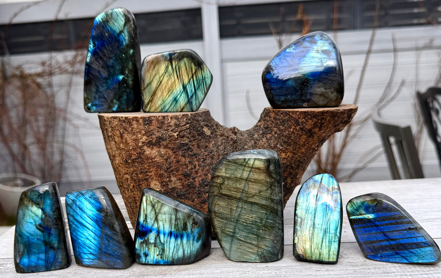 Wholesale Lot 3 lbs Natural Labradorite Freeform Crystal Healing Energy