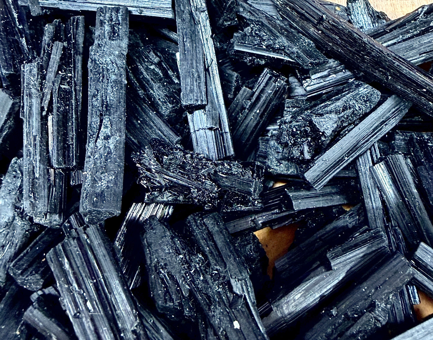 Wholesale Lot 1 lb Natural Black Tourmaline Schorl Crystal Rough