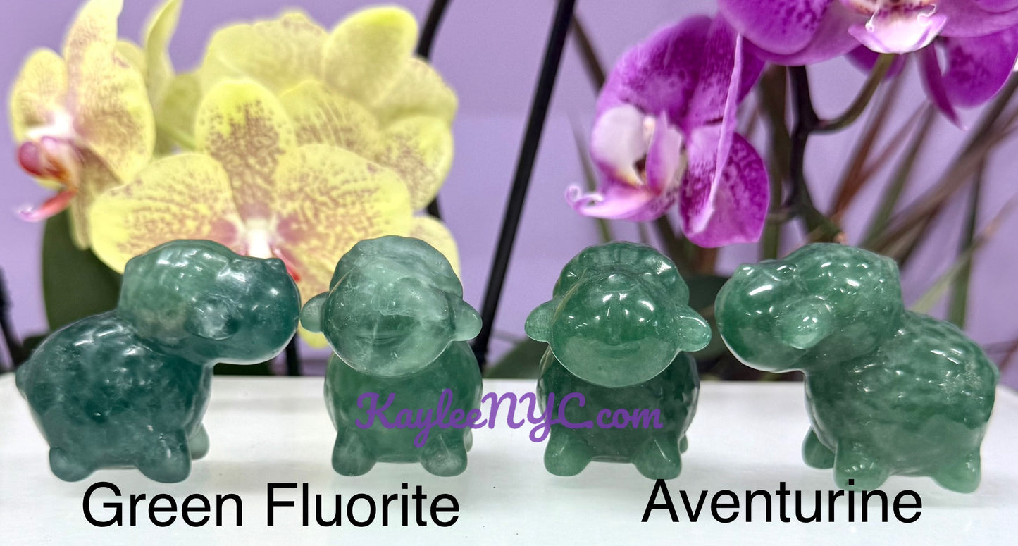 10 PCs Natural Crystals Sheep healing energy