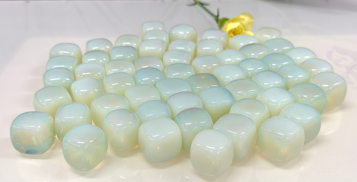 Wholesale Lot 2 lbs Opalite Cube Crystal Healing Energy