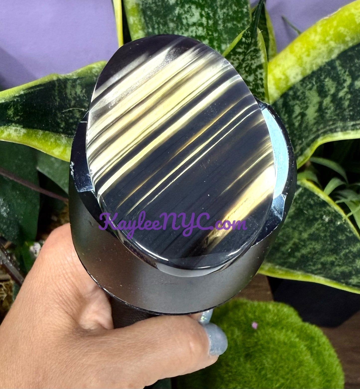 Wholesale 1 Lb Lot Natural Ice Obsidian Palm Stones Crystal Energy