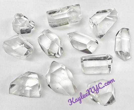 Wholesale Lot 1 lb Natural Clear Quartz Crystal Polished Freeform Healing Energy