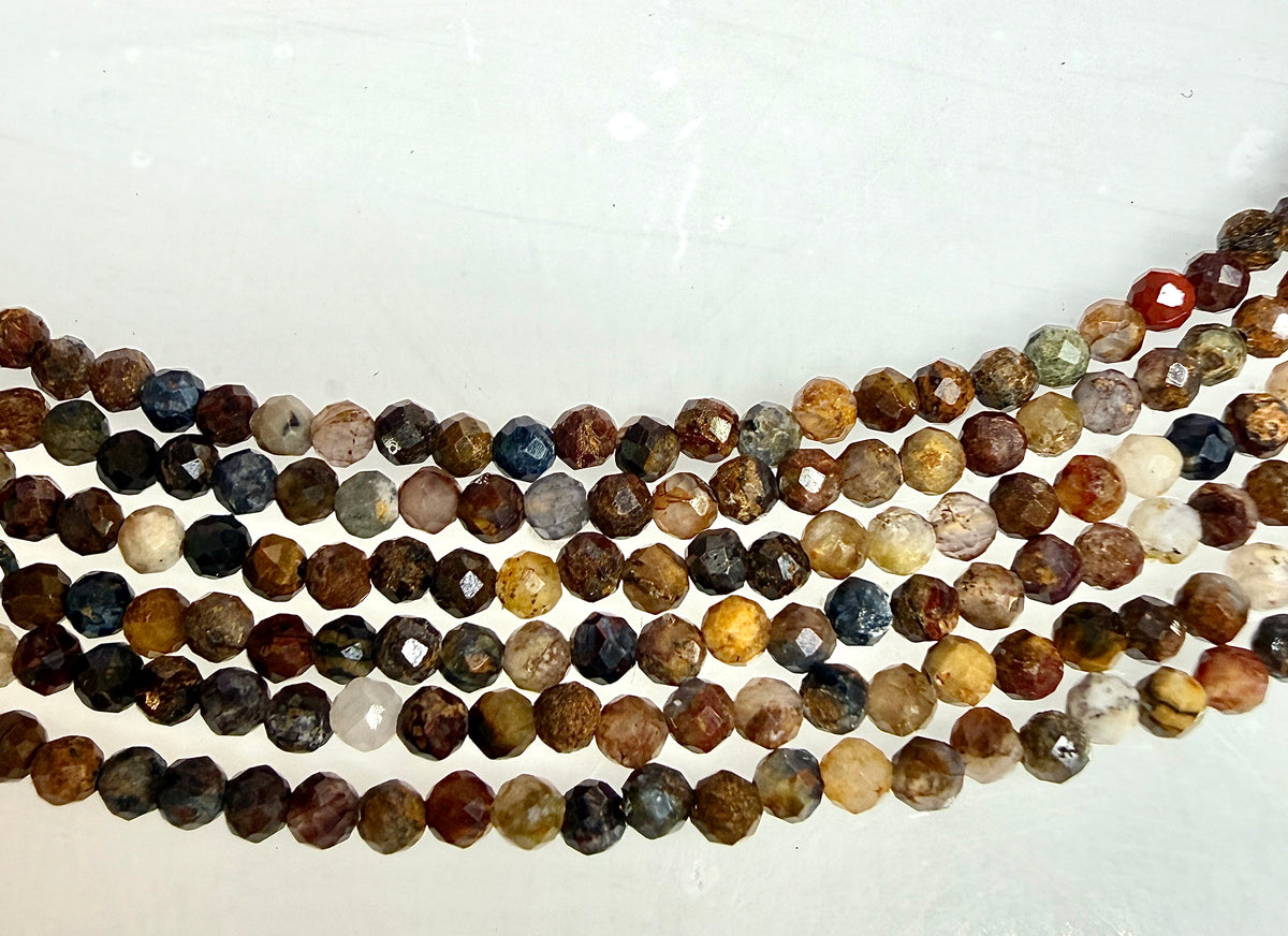 6 PCs 2mm Natural Pietersite Necklaces