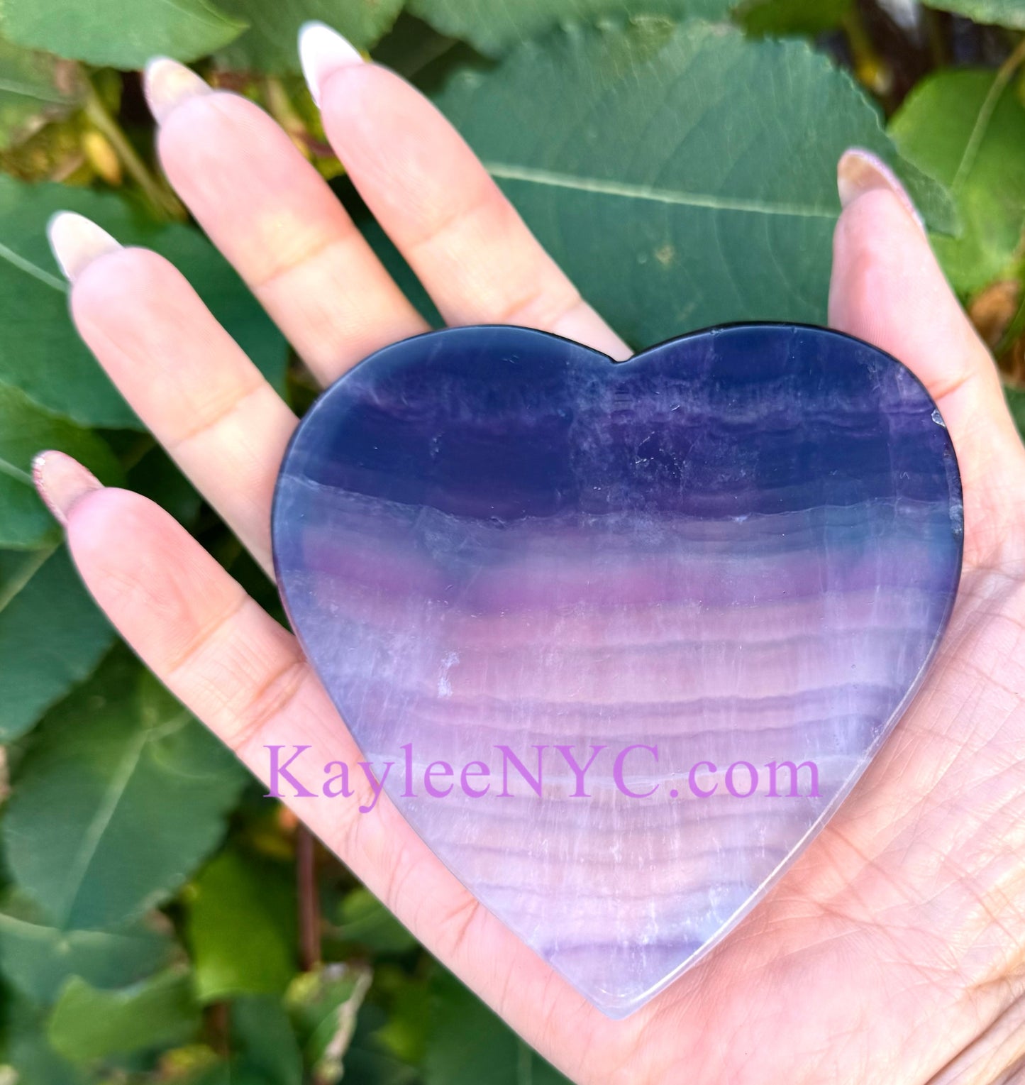 Wholesale Lot 1 lb Natural Fluorite Heart Bowls Crystal Healing Energy