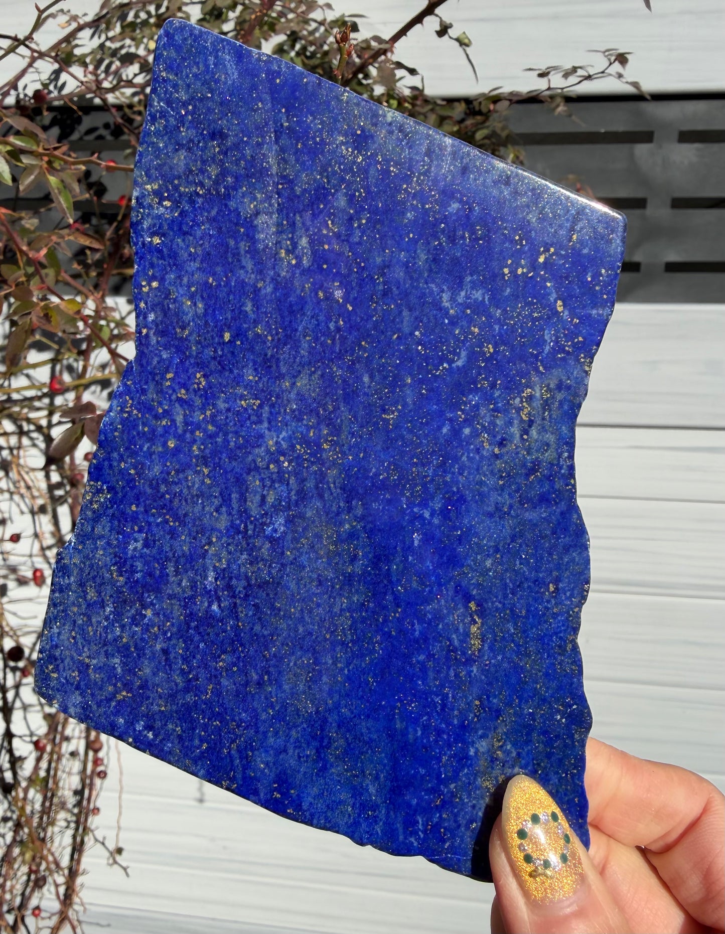 2 lbs Natural Lapis Lazuli Slabs
