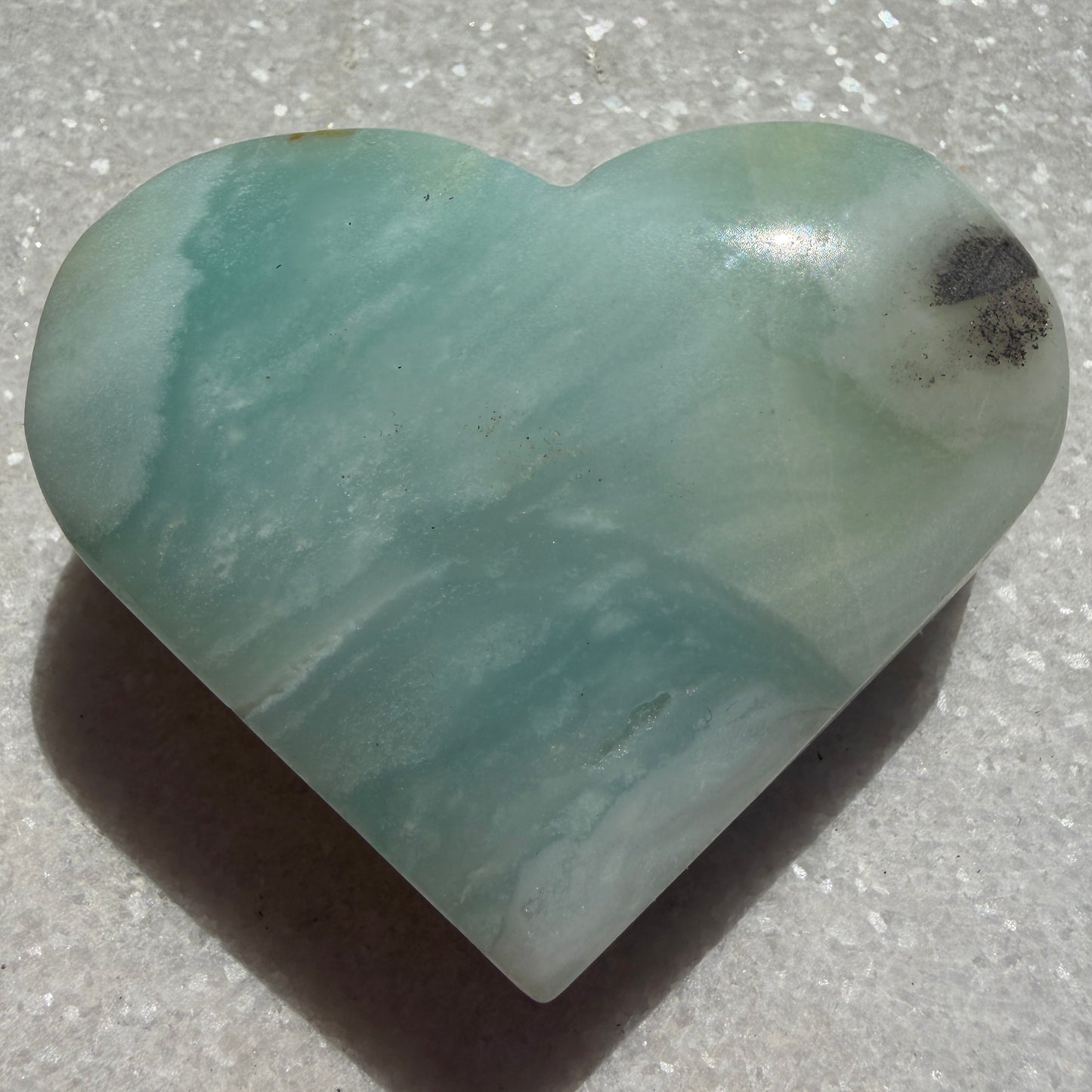 Wholesale Lot – 2 lbs Natural Amazonite Heart Carvings Crystal Healing Energy