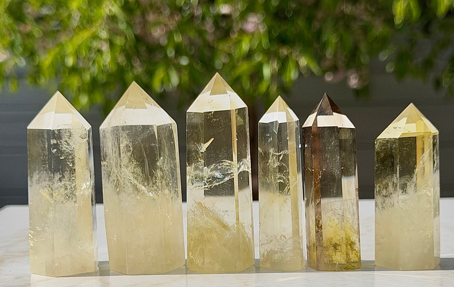 Wholesale Lot 1 Lb Citrine Obelisk Tower Point Crystal Energy Healing