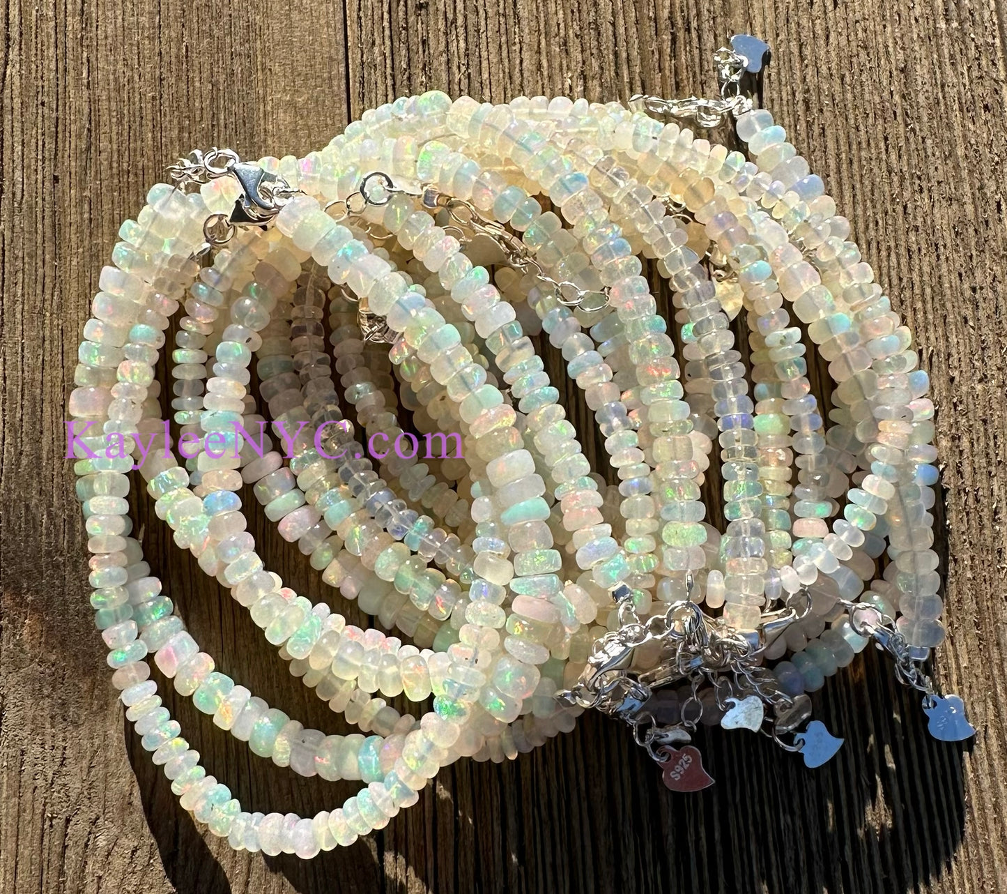 Wholesale 3PCs Ethiopian Natural Crystal Stretch Bracelet