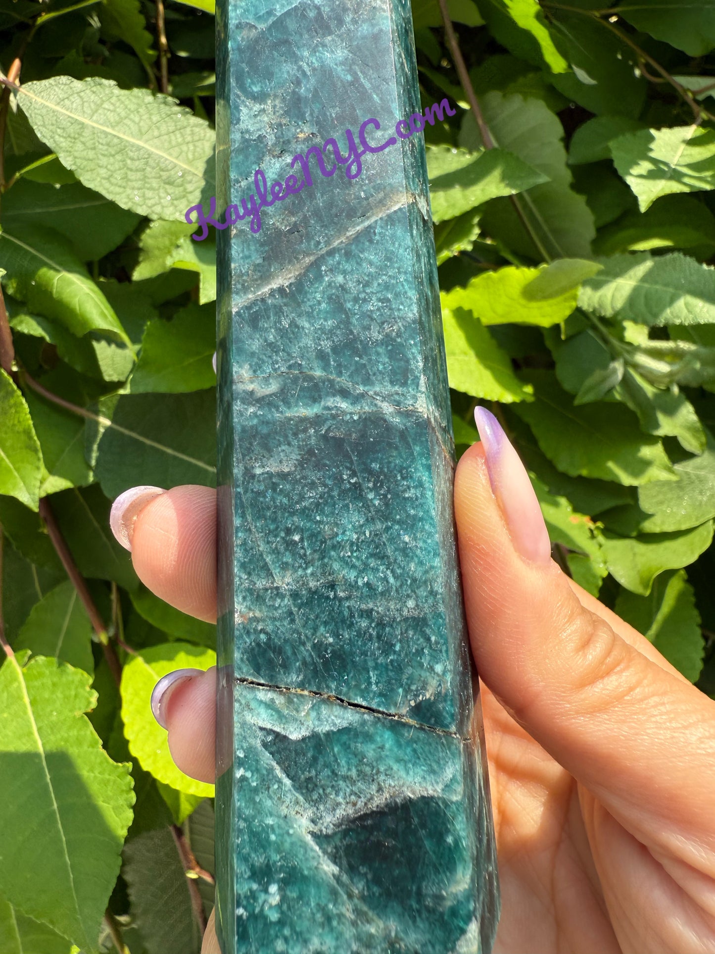 Wholesale Lot 4-5 PCs large Natural Apatite Obelisk Tower Point Crystal Healing