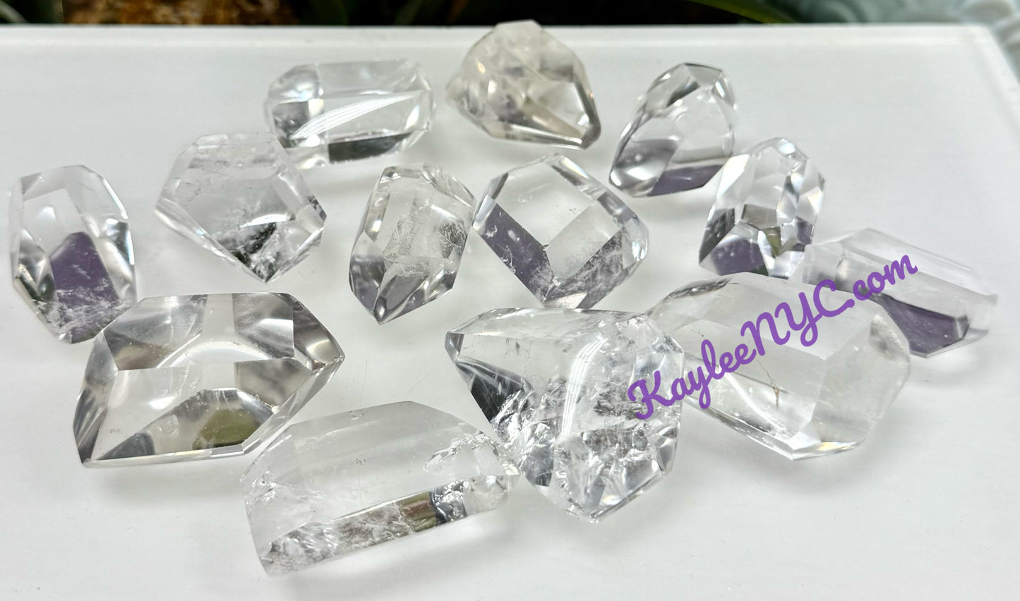Wholesale Lot 1 lb Natural Clear Quartz Crystal Polished Freeform Healing Energy