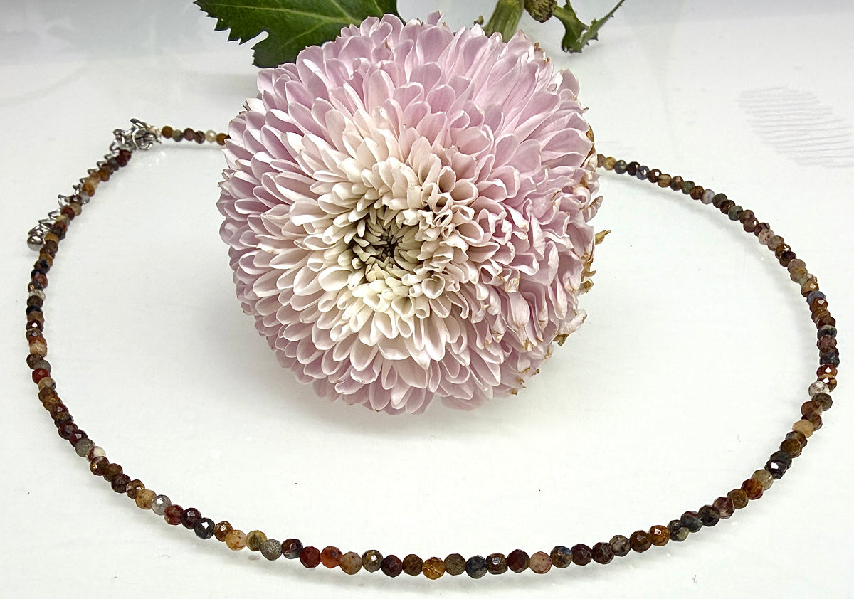 6 PCs 2mm Natural Pietersite Necklaces
