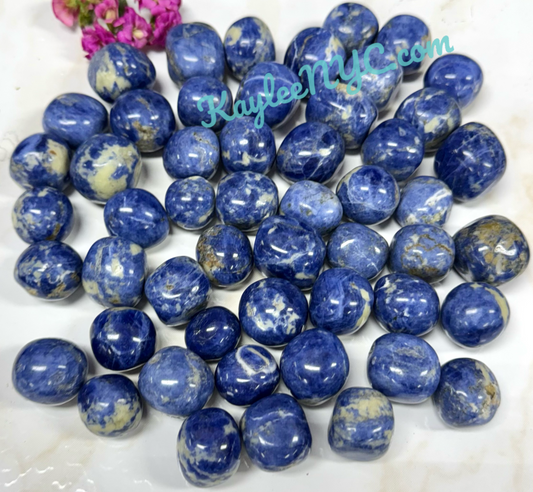 2 lbs Natural Sodalite Tumble Crystal Healing Energy